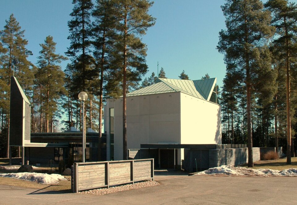 Leirikankaan siunauskappeli.
