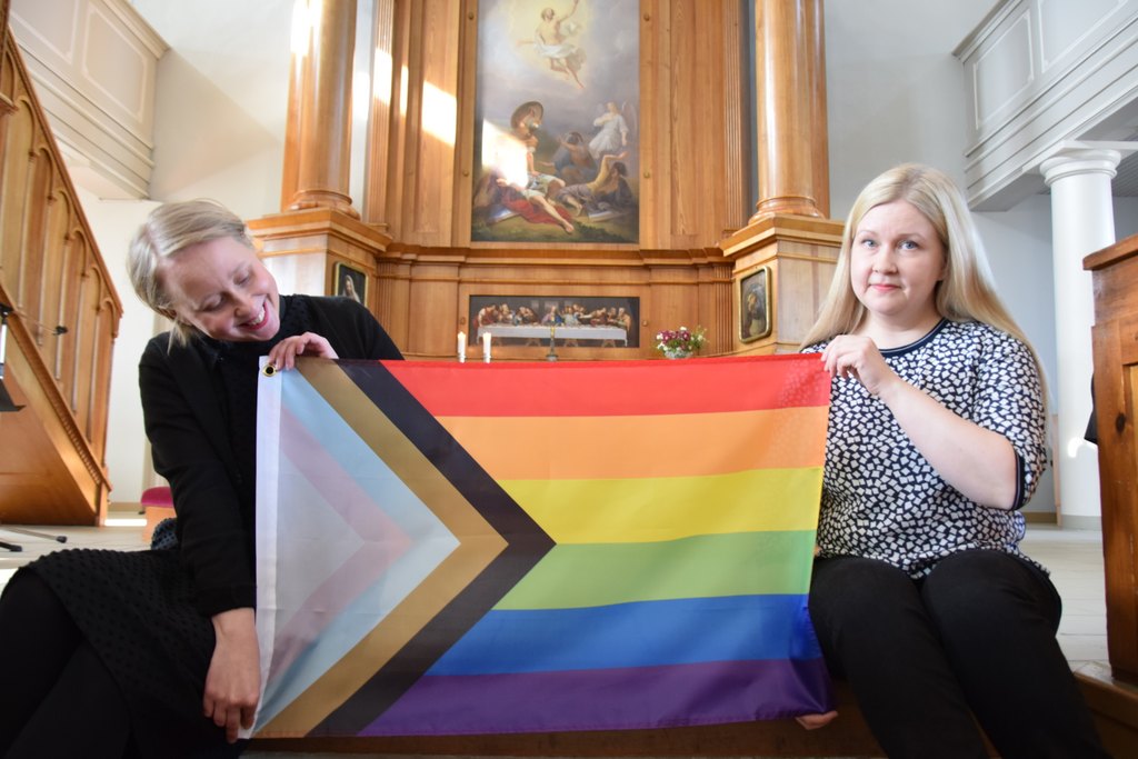 Anna Kinnunen ja Wilma Heino